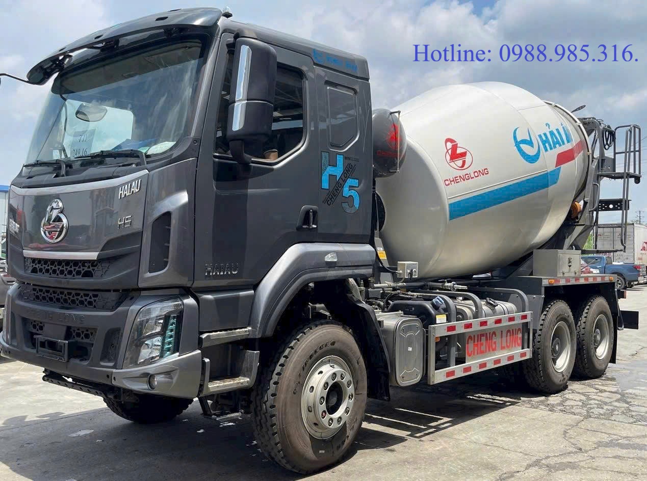 xe trộn bê tông 10 khối